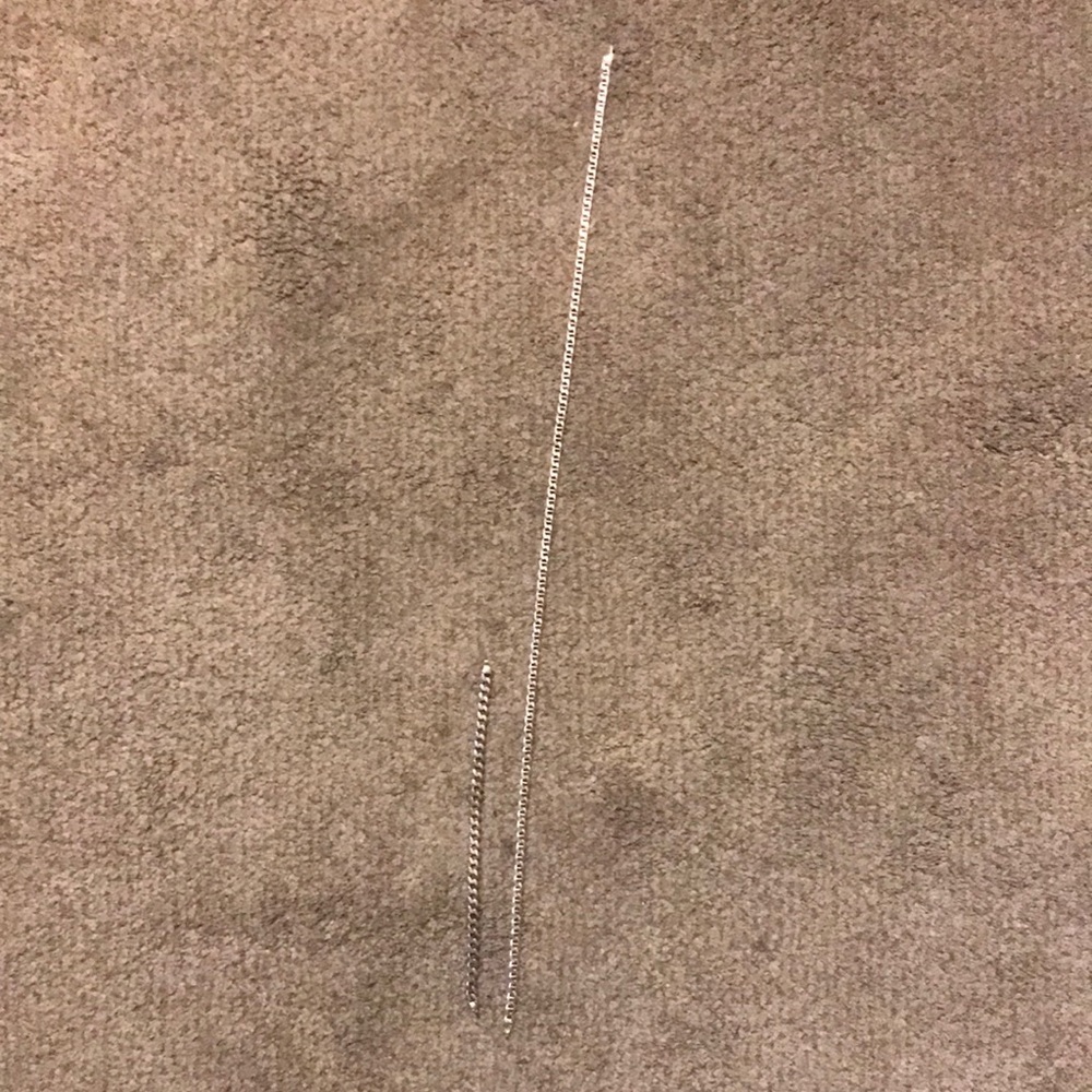 925 sliver chain and bracelet (broken)